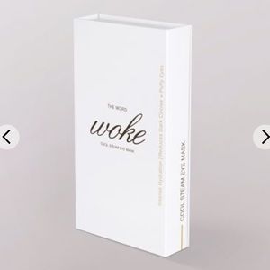 The Word woke cool steam eye mask